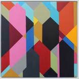Geo Blocks No3 (Framed) by Andy Watt