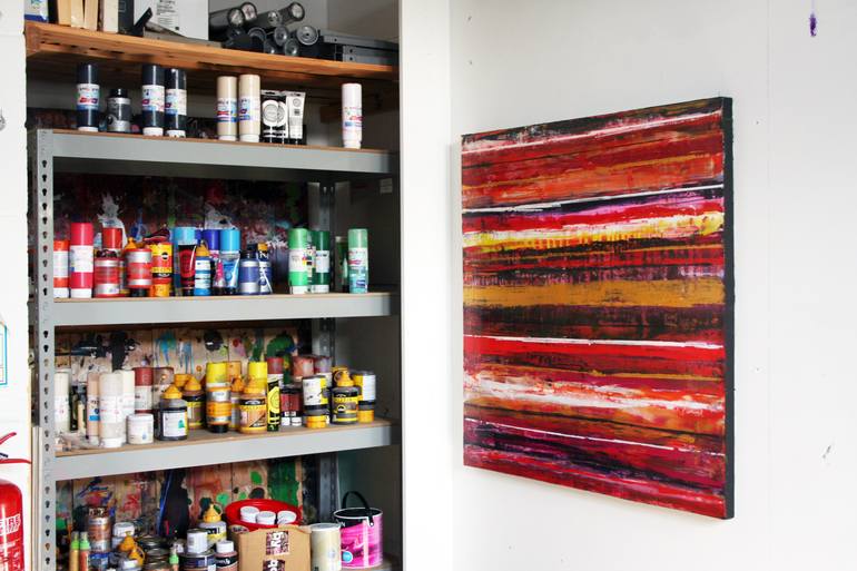 Original Minimalism Abstract Painting by Andy Watt