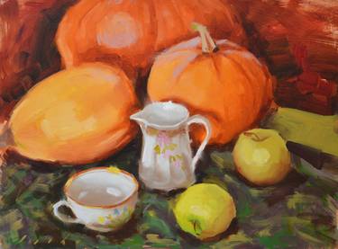 Print of Realism Still Life Paintings by Meliha Trako