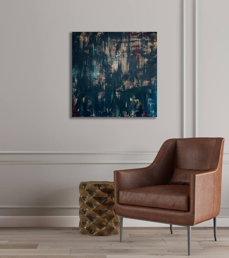 Original Fine Art Abstract Painting by Cristina Golovatic