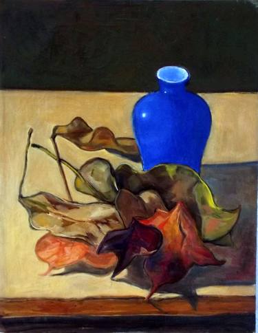 Blue Vase, Autumn. thumb