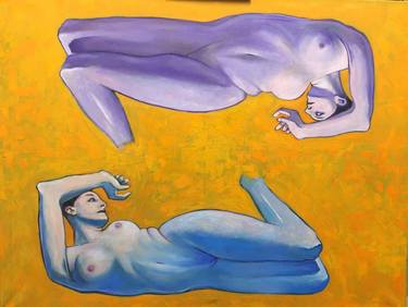 Print of Nude Paintings by Alex Ocampo