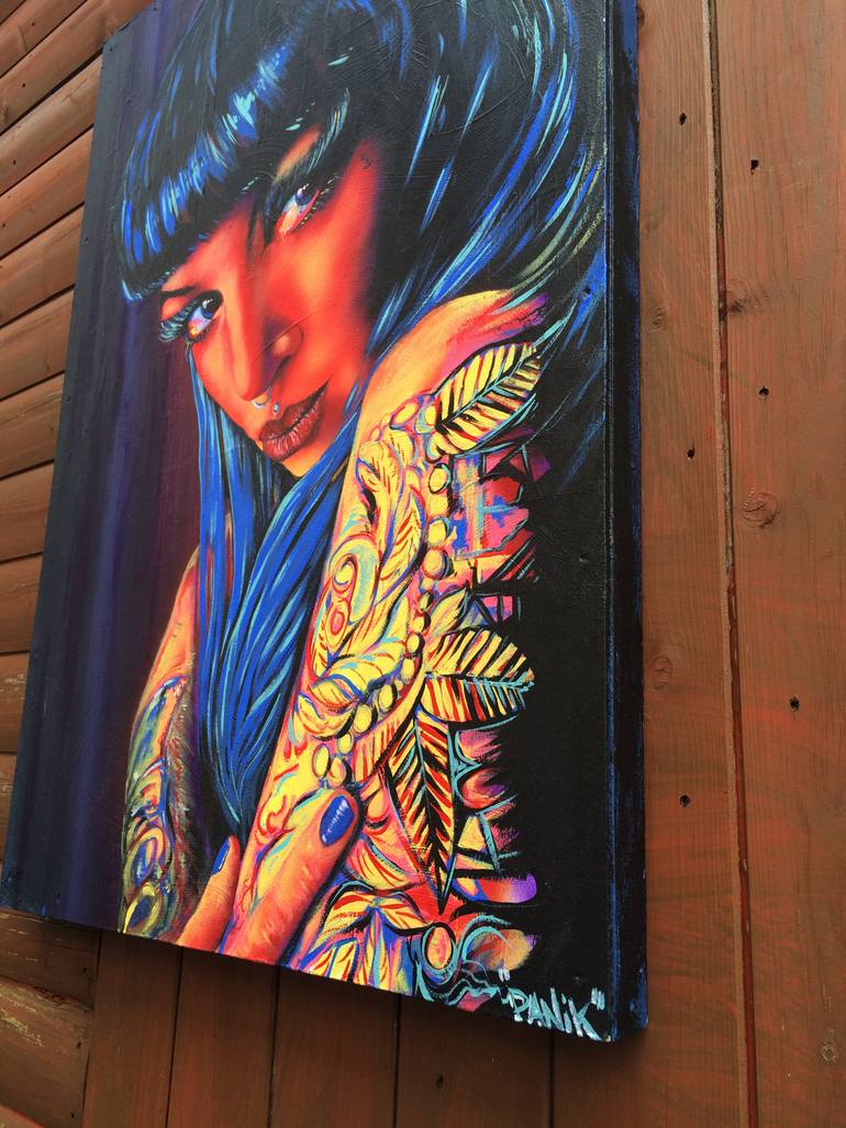 Original Figurative Women Painting by Robert Carlton