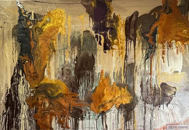 Original Abstract Expressionism Abstract Paintings by Sean Knipe