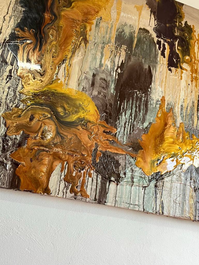 Original Abstract Expressionism Abstract Painting by Sean Knipe