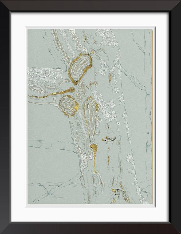 Original Fine Art Tree Drawing by Lux Eterna