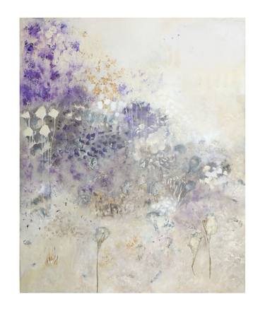 Original Abstract Garden Paintings by Brigitta Rossetti