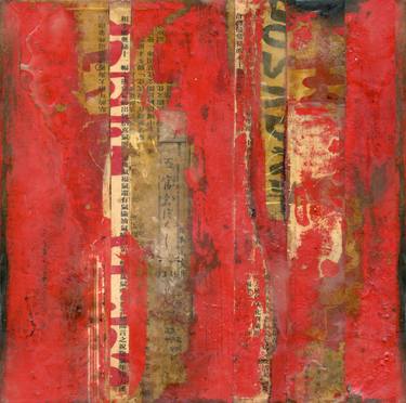 Original Abstract Collage by Stephanie Dalton
