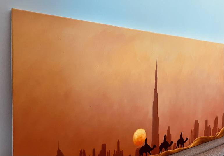Original Landscape Painting by Omar Shelleh
