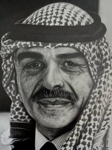 Original Photorealism People Drawings by Omar Shelleh