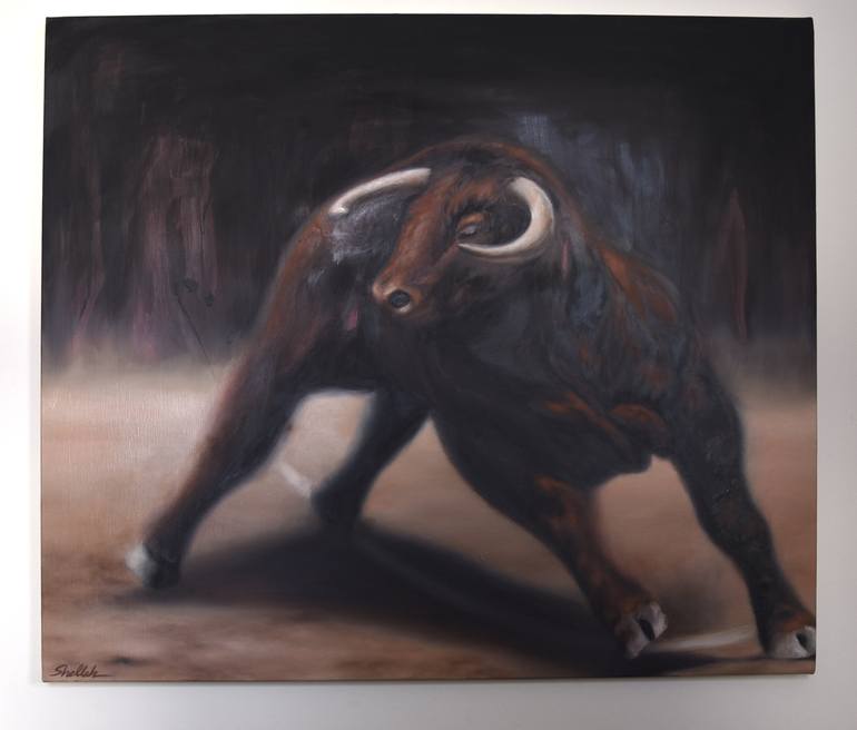 Original Animal Painting by Omar Shelleh