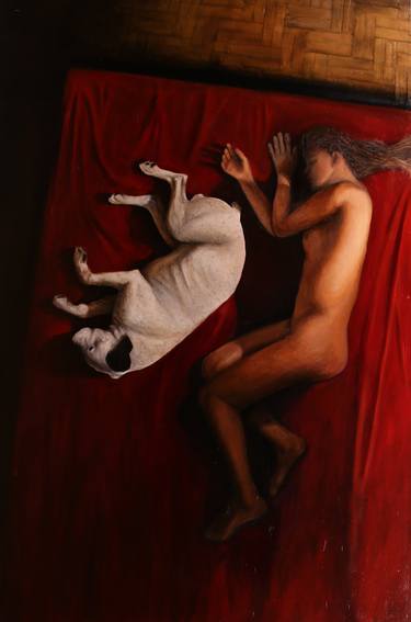 Print of Nude Paintings by Lukas Gordon