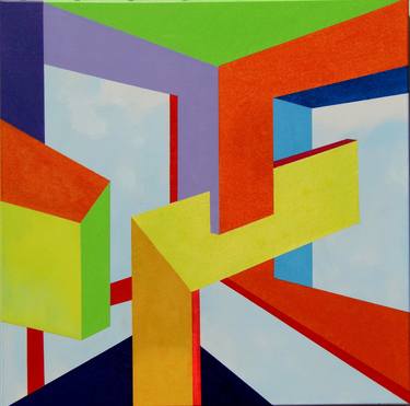 Original Abstract Paintings by Josef Jobst