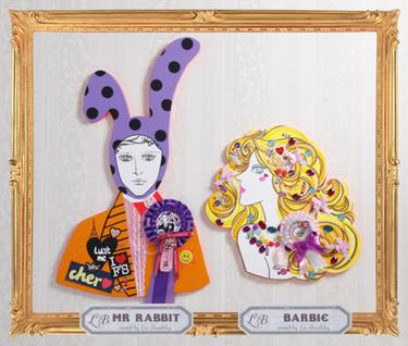 Fabulous Faces - Mr Rabbit & Barbie thumb