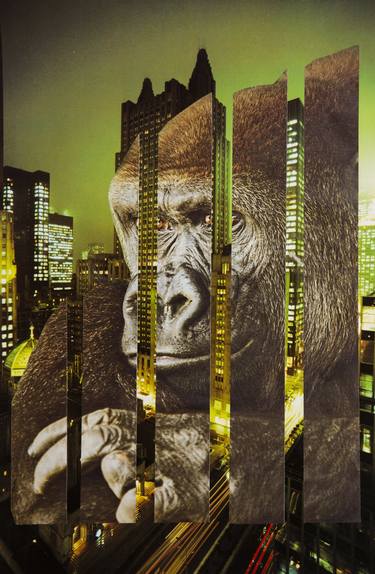 Print of Surrealism Animal Collage by Silvio Severino