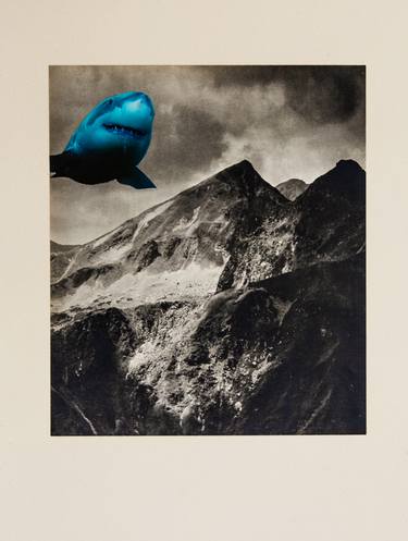 Print of Dada Landscape Collage by Silvio Severino