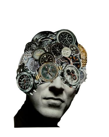 Print of Dada Men Collage by Silvio Severino