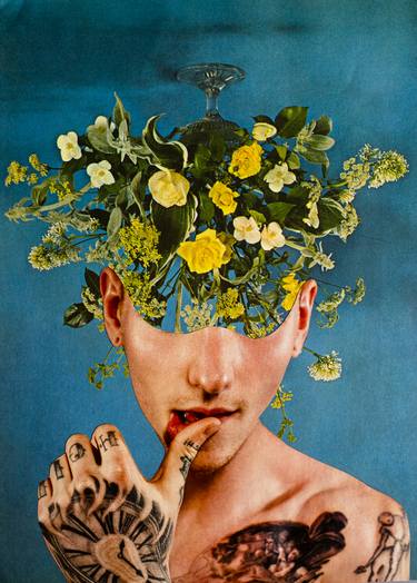 Original Men Collage by Silvio Severino
