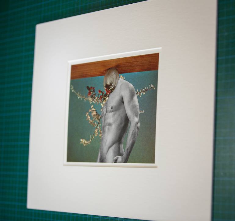 Original Surrealism Body Collage by Silvio Severino