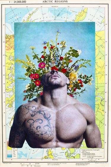 Original Men Collage by Silvio Severino