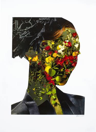 Print of Portrait Collage by Silvio Severino