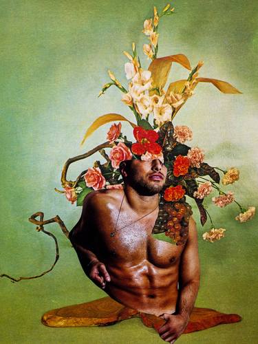 Print of Surrealism Erotic Collage by Silvio Severino