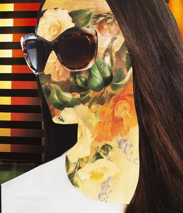 Original Abstract Fashion Collage by Silvio Severino