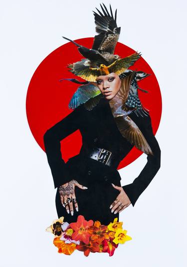 Print of Surrealism Pop Culture/Celebrity Collage by Silvio Severino