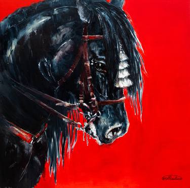 Print of Horse Paintings by Anna Ravliuc