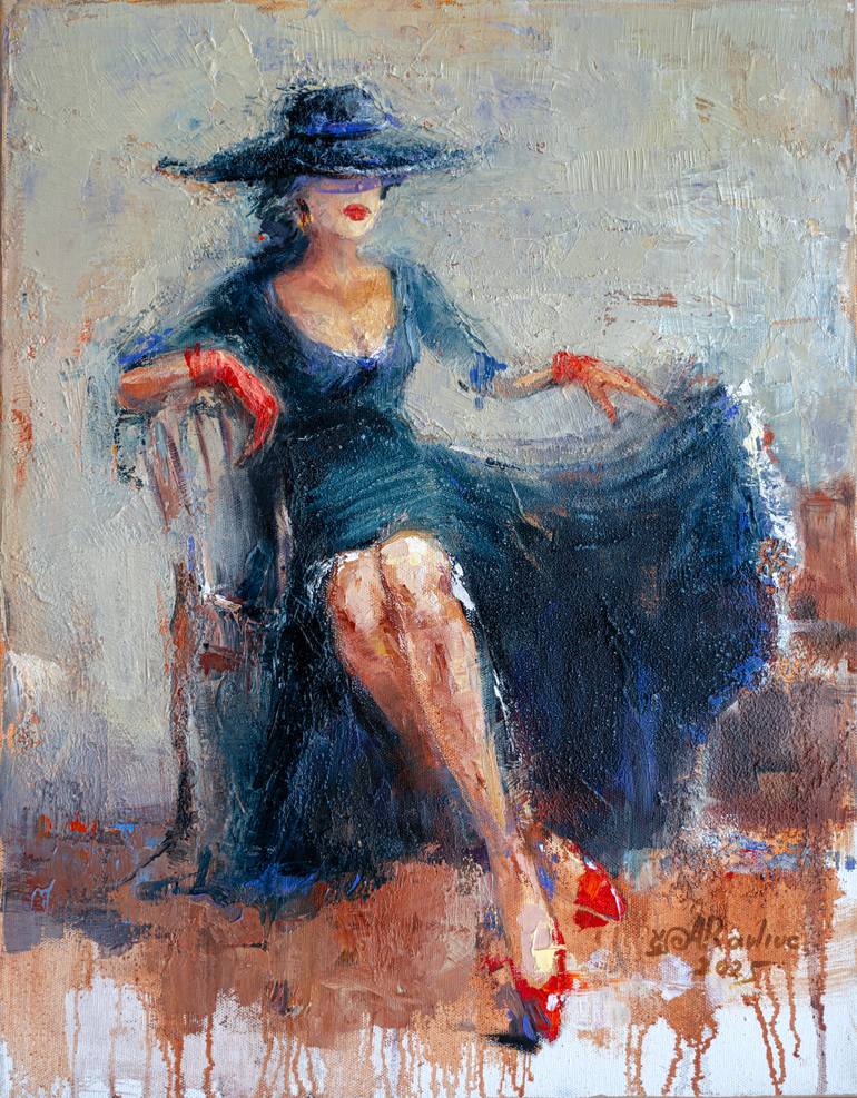 Original  Painting by anna ravliuc