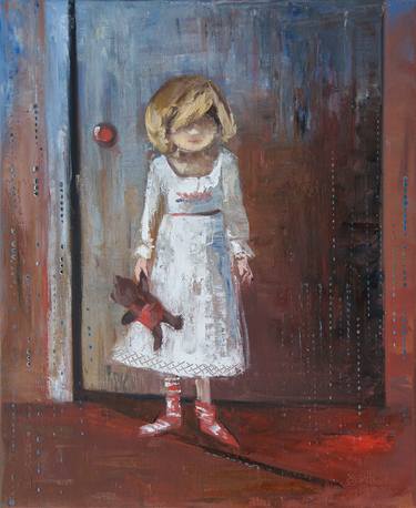 Print of Expressionism Children Paintings by Anna Ravliuc