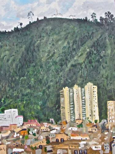 Print of Cities Paintings by Juan Gabriel Ruiz