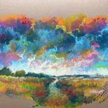 sky and land by Munir Alubaidi