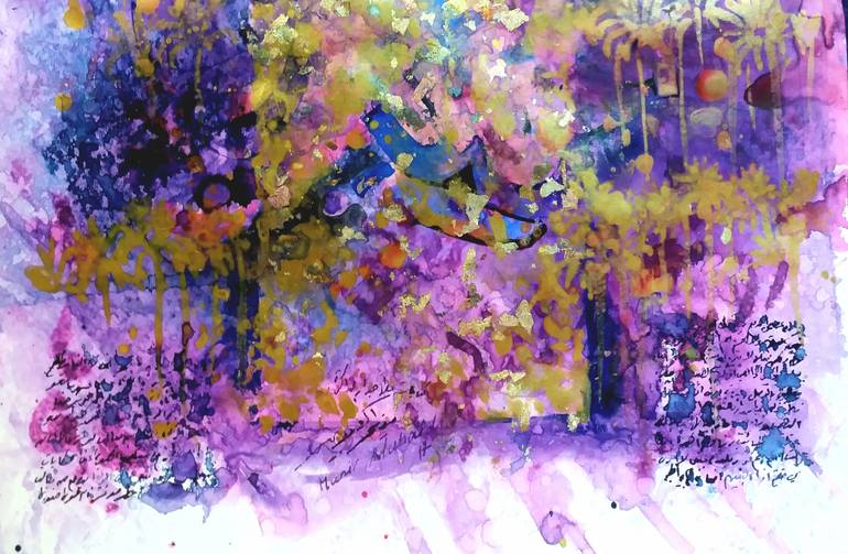 Original Other Love Painting by Munir Alubaidi
