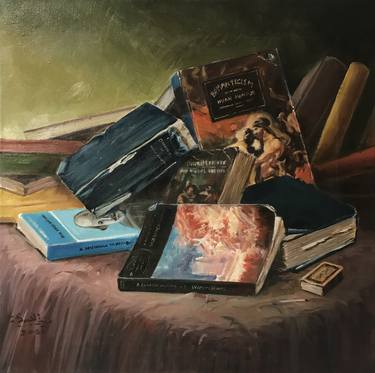 Print of Realism Culture Paintings by Munir Alubaidi