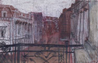 Print of Figurative Architecture Drawings by Sanja Crnjanski