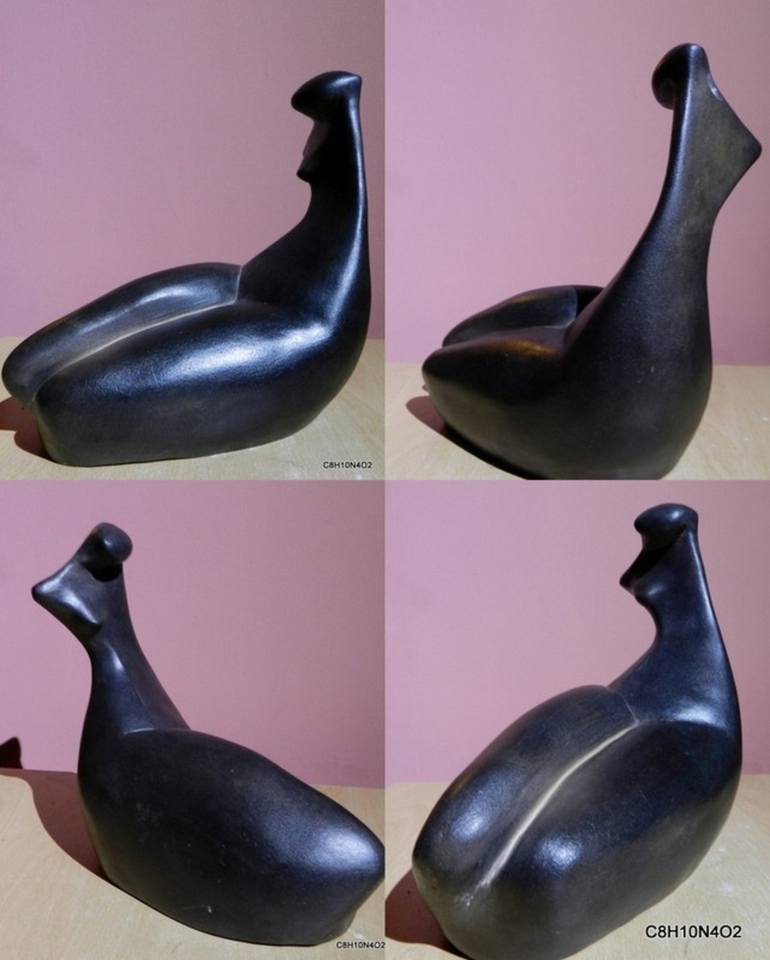 Original Abstract Erotic Sculpture by D Tzankova