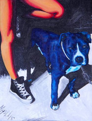Print of Street Art Dogs Paintings by Natasha Katharina