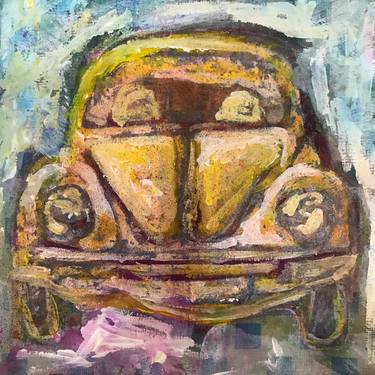 Original Fine Art Automobile Paintings by Candice Lindsay