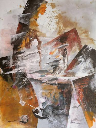 Original Abstract Paintings by Viskantas Cicėnas