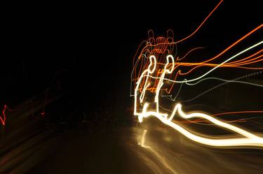 Blurred Lines - Following traffic at night #7 thumb