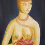The woman with Intestines by Lia Ukleba