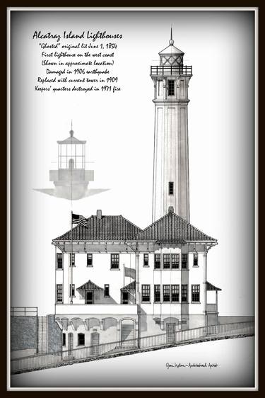 Alcatraz Island Lighthouses - Vignette thumb