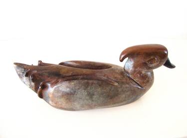 Original Abstract Animal Sculpture by Zita Abreu