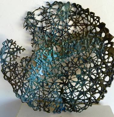 Saatchi Art Artist Candace Greenburg; Sculpture, “Web of Life” #art