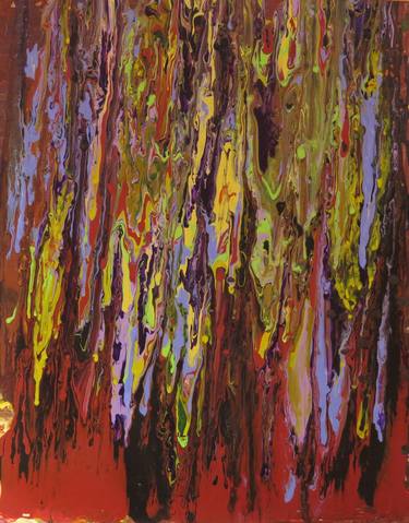 Original Abstract Painting by Alla Malani