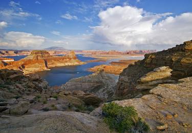 Gunsight Butte from Alstrom Point, Lake Powell thumb