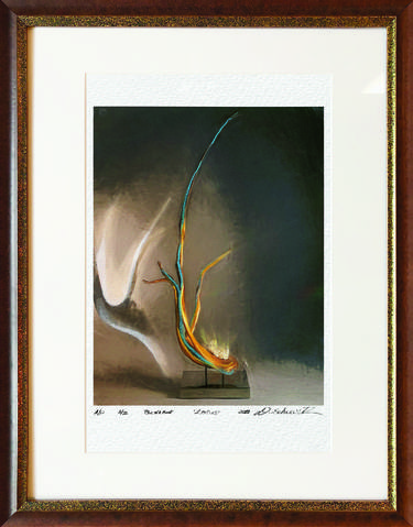 Original Abstract Printmaking by Dorit Schwartz