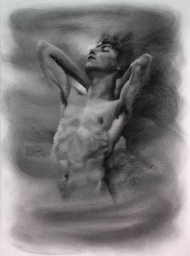 Print of Nude Drawings by Axel Saffran