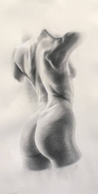 Print of Figurative Nude Drawings by Axel Saffran